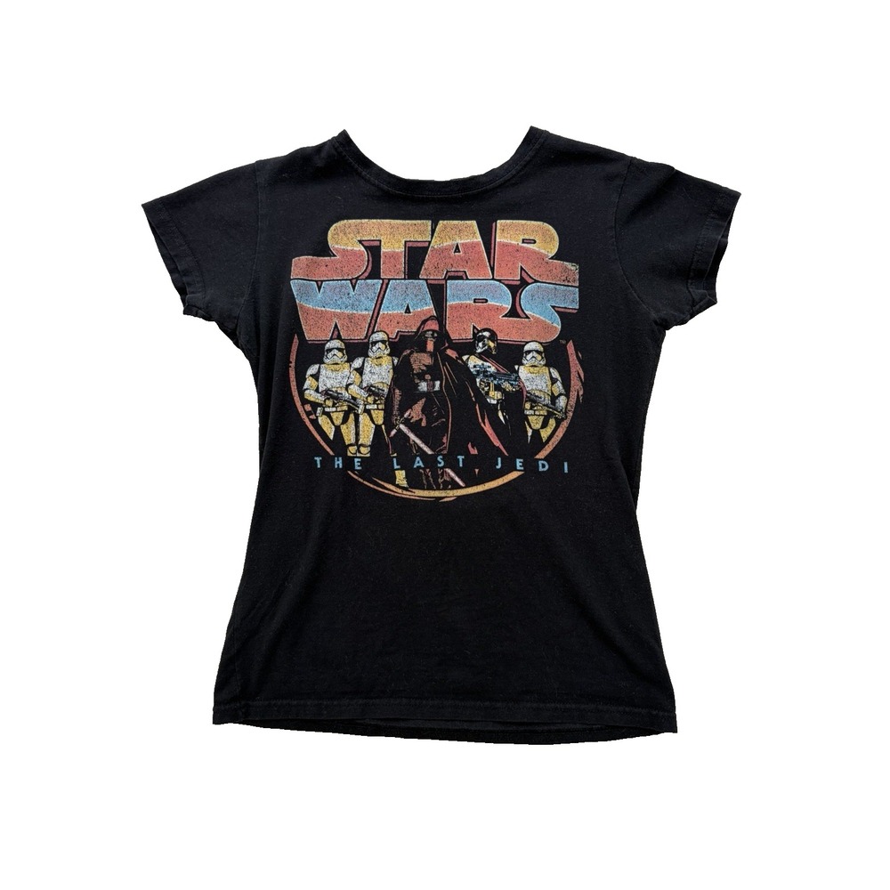 Star Wars T-Shirt Womens Size medium Graphic Tee Basic Short Sleeve